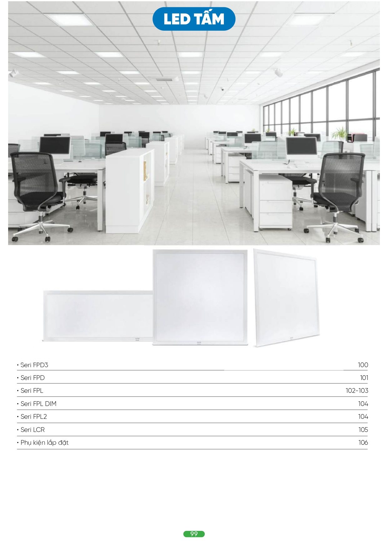 Bảng giá đèn LED MPE 2026